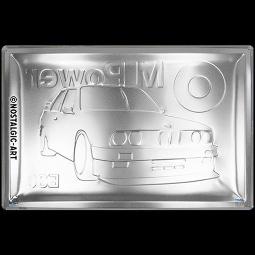 Blechschild BMW E30 3
